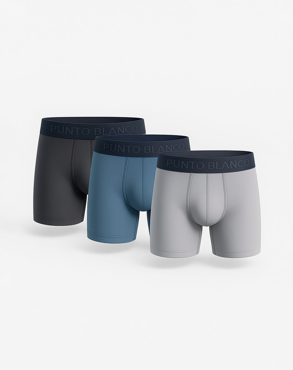 Bóxer deportivo medio microfibra x3unds surtido