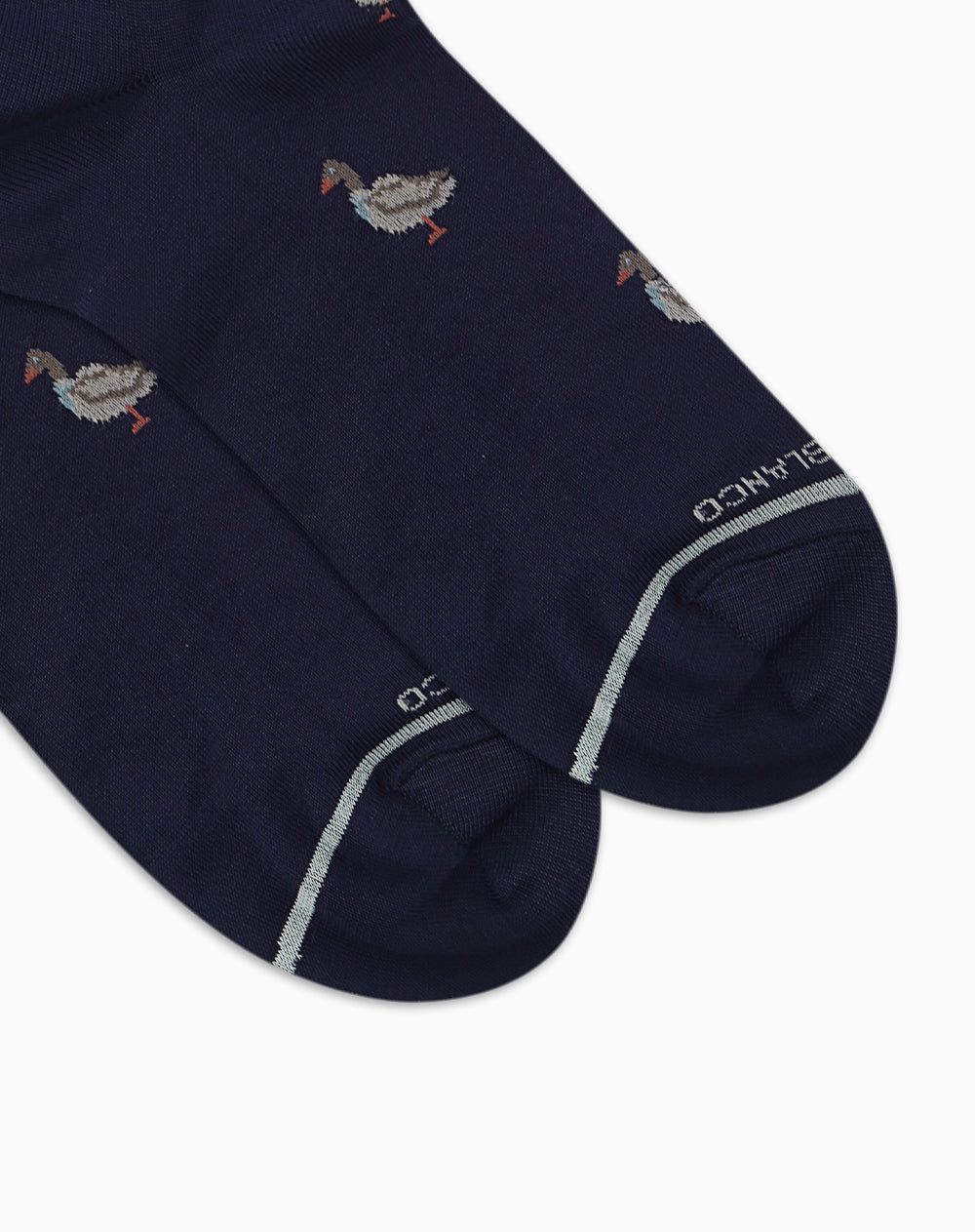 Medias hombre largas azules figura