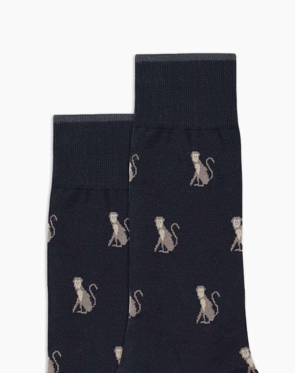 Medias hombre largas negras figura