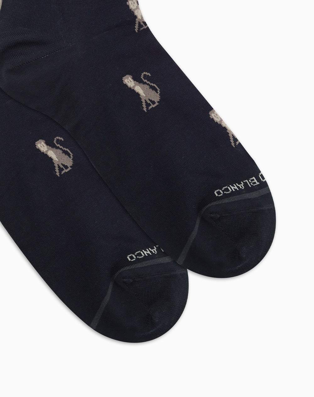 Medias hombre largas negras figura