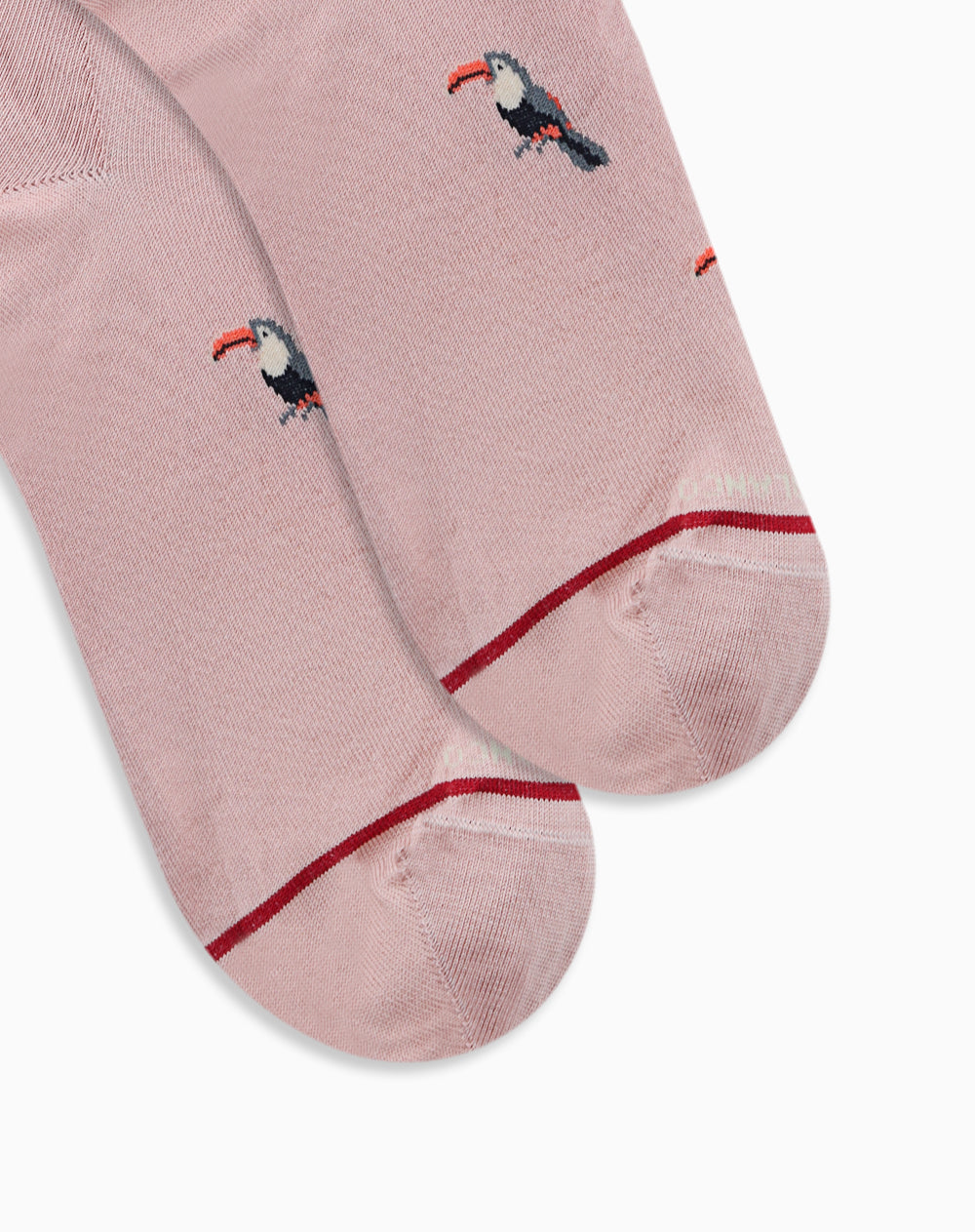 Medias hombre largas casual rosa figuras