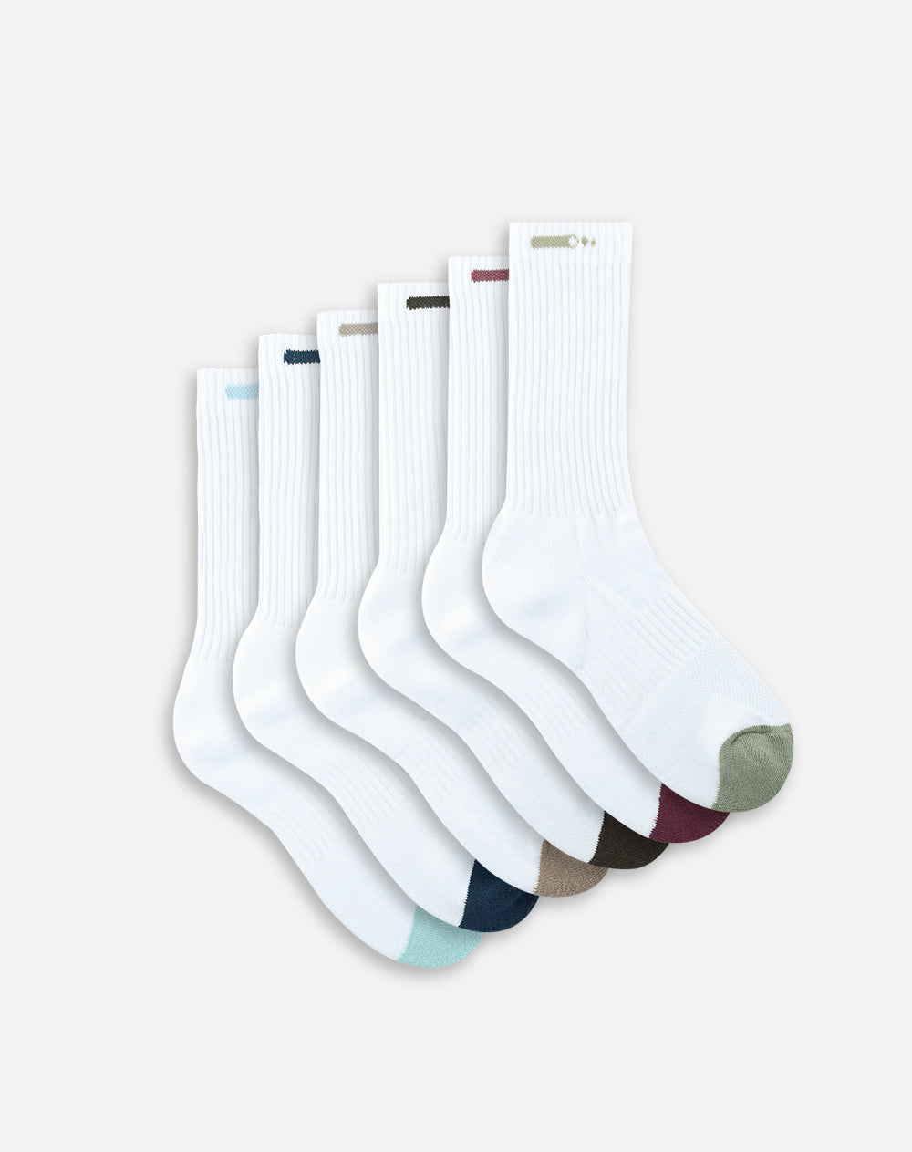 6 pares de medias largas surtido