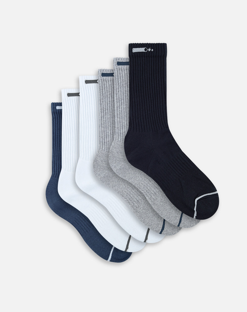 6 pares de medias largas surtido