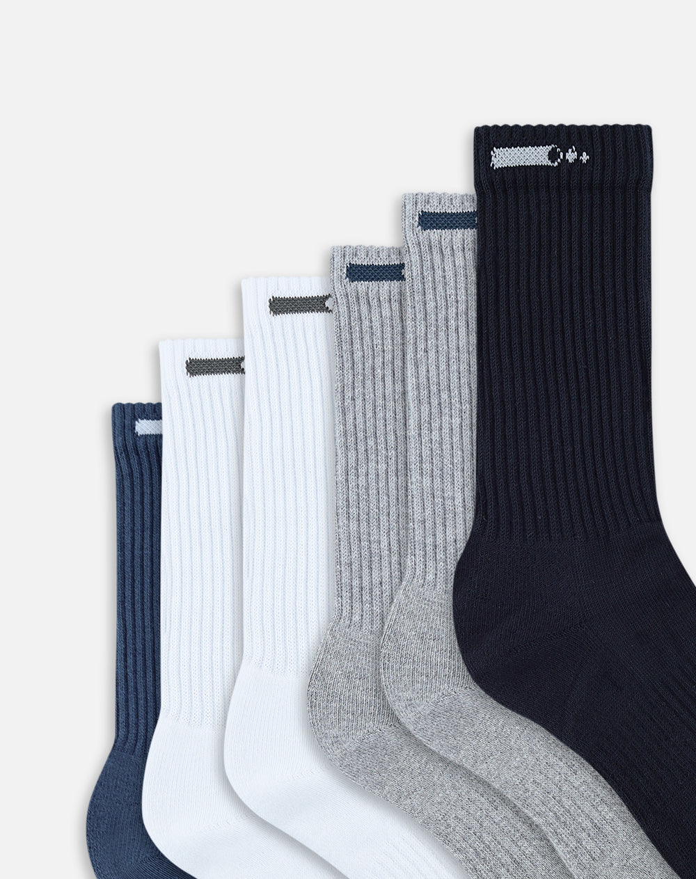 6 pares de medias largas surtido