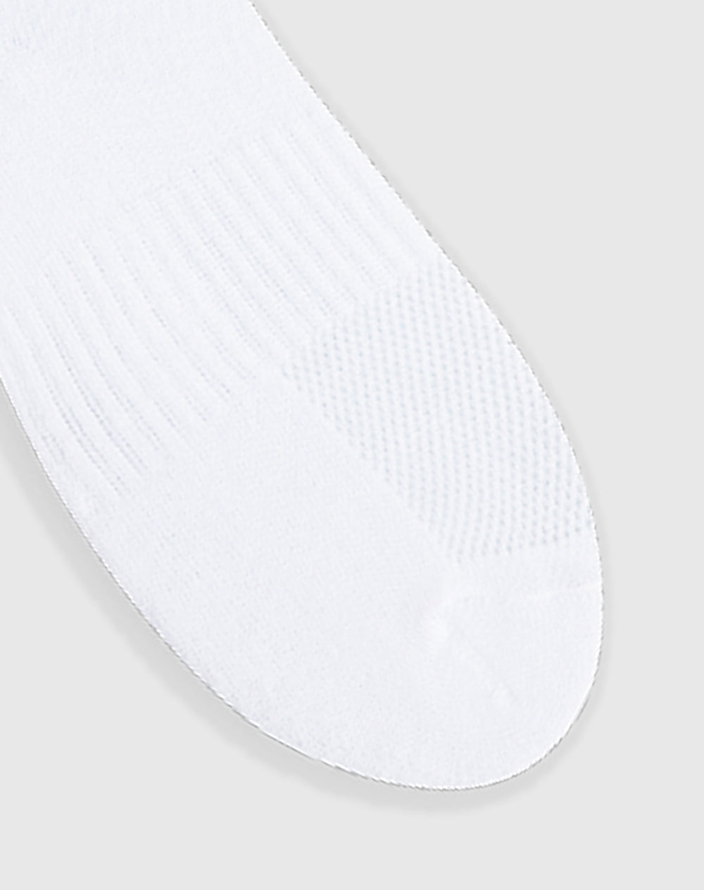 Medias deportivas para hombre largas en algodón pack x6unds blancas