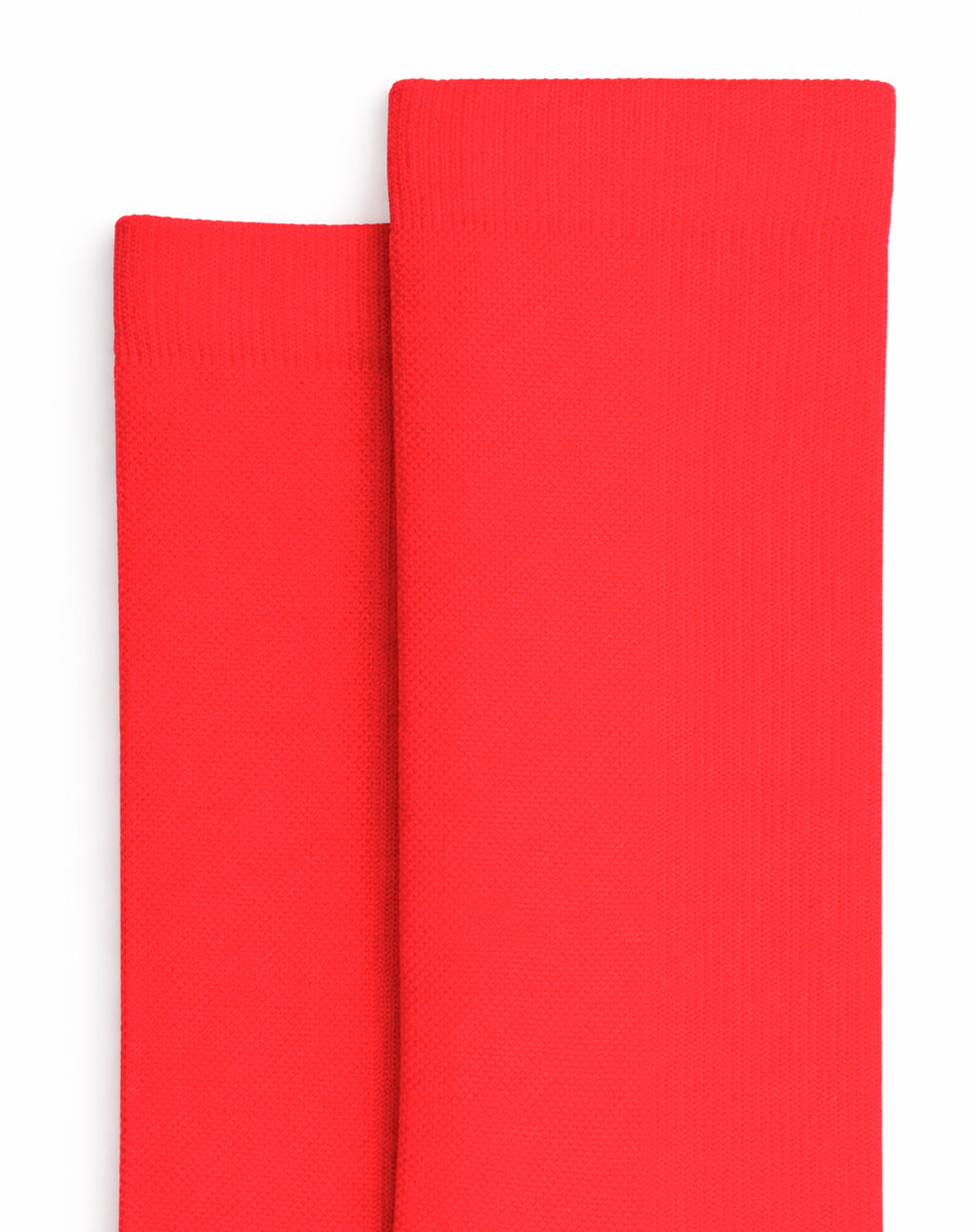 Medias cortas rojas