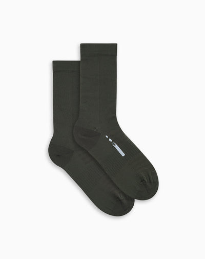 Medias deportivas unisex largassecado rápido verdes