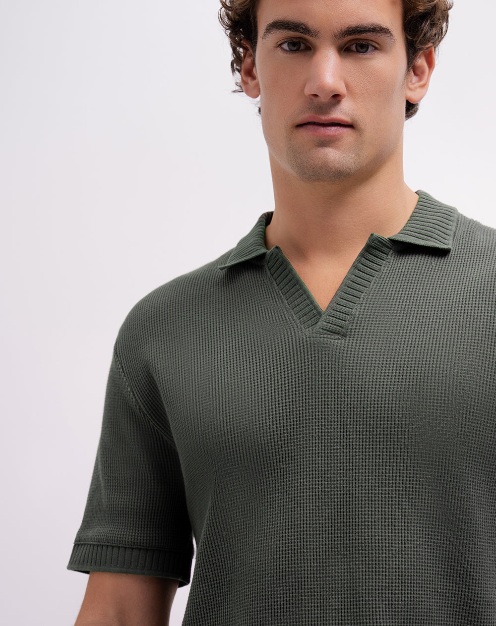 Polo regular fit verde