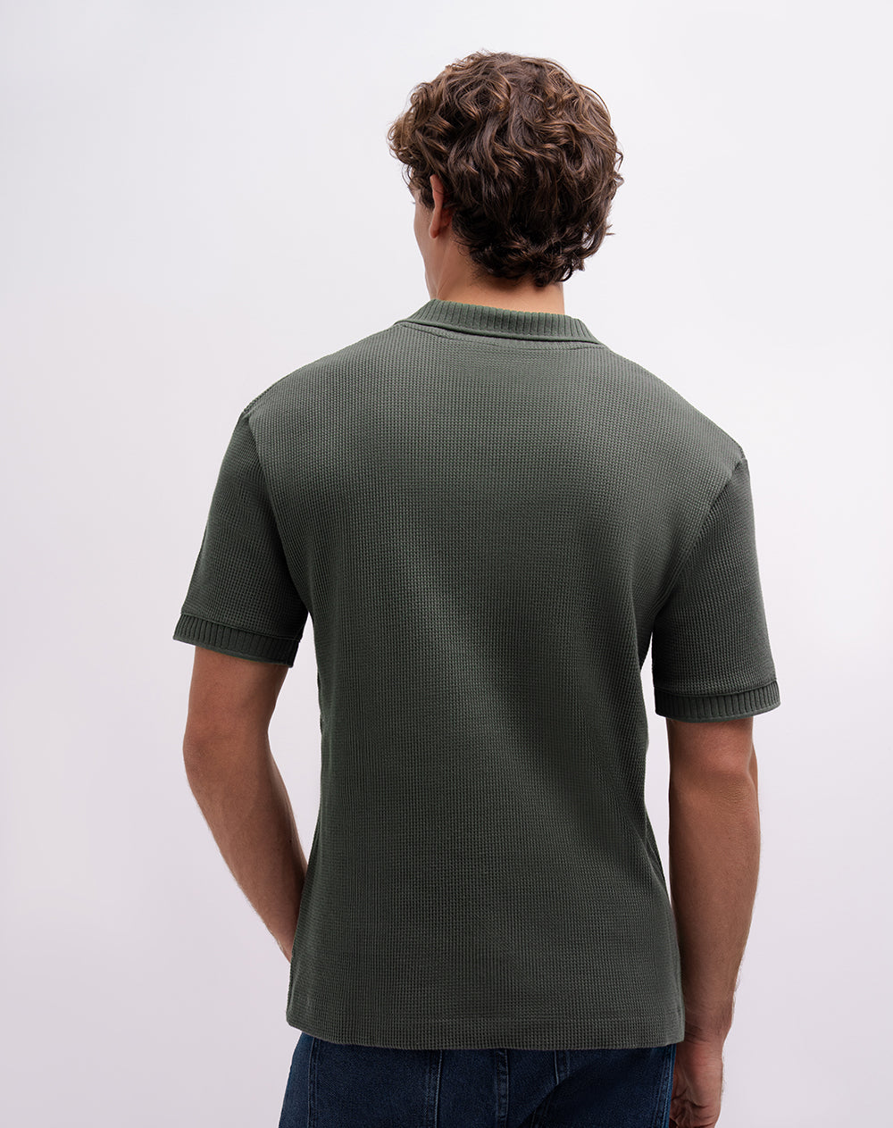 Polo regular fit verde