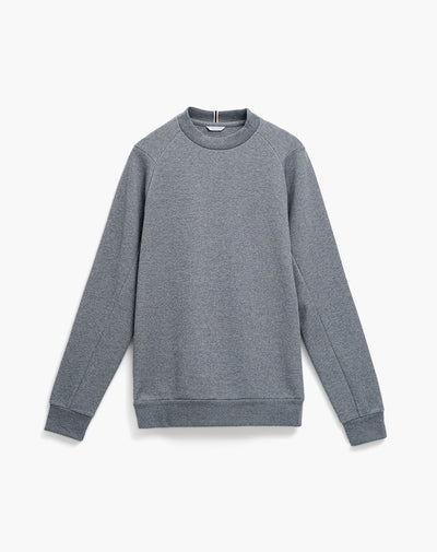 Buzo regular fit gris jaspe