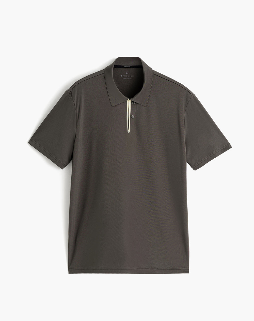 Polo deportiva hombre control humedad verde