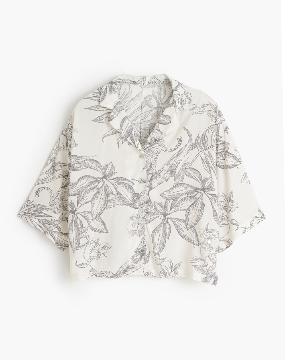 Camisa + panatalón de pijama mujer viscosa estampado