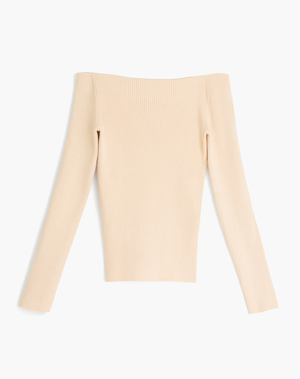 Camibuzo slim tejido de punto amarilla mujer