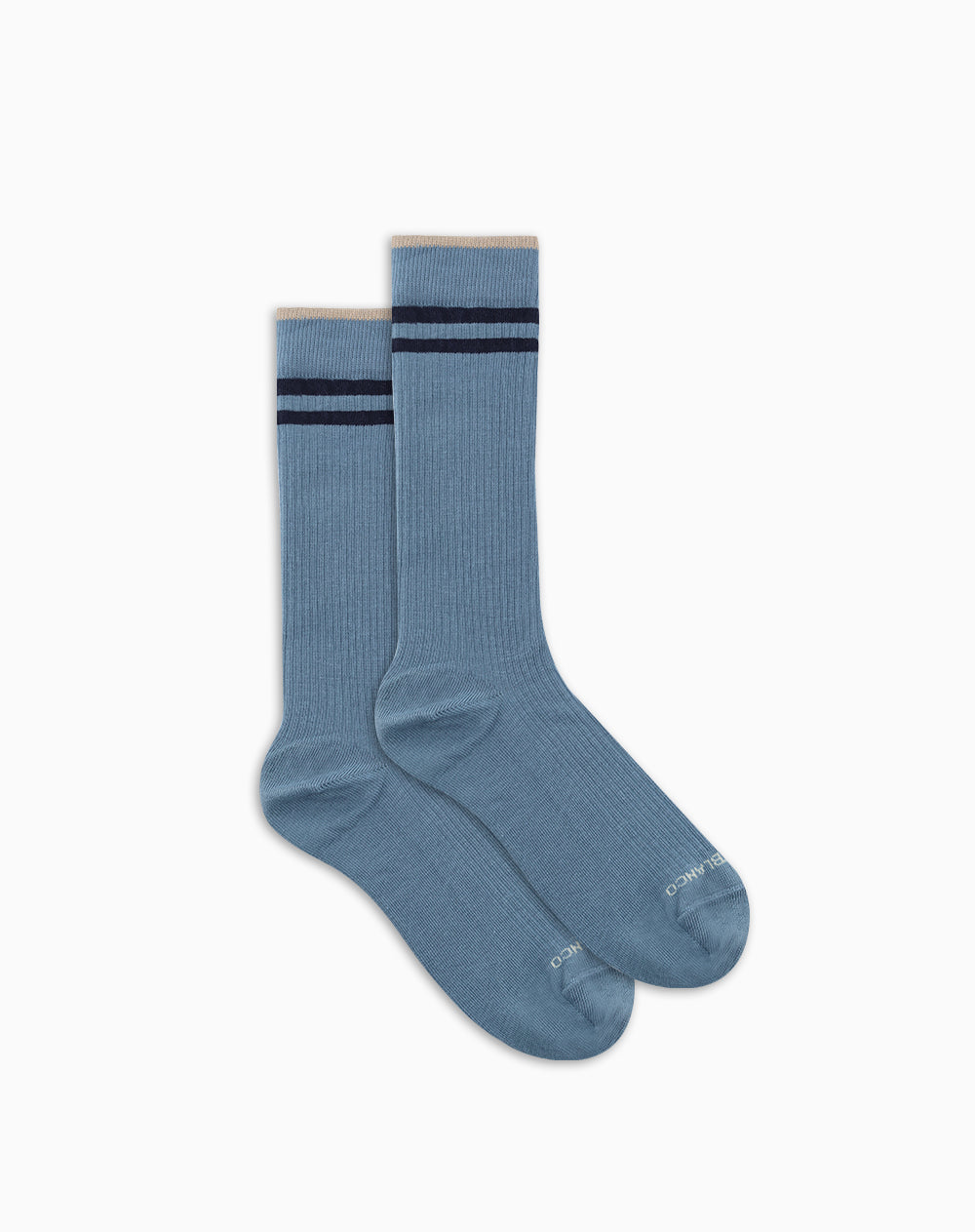 Medias hombres largas azules