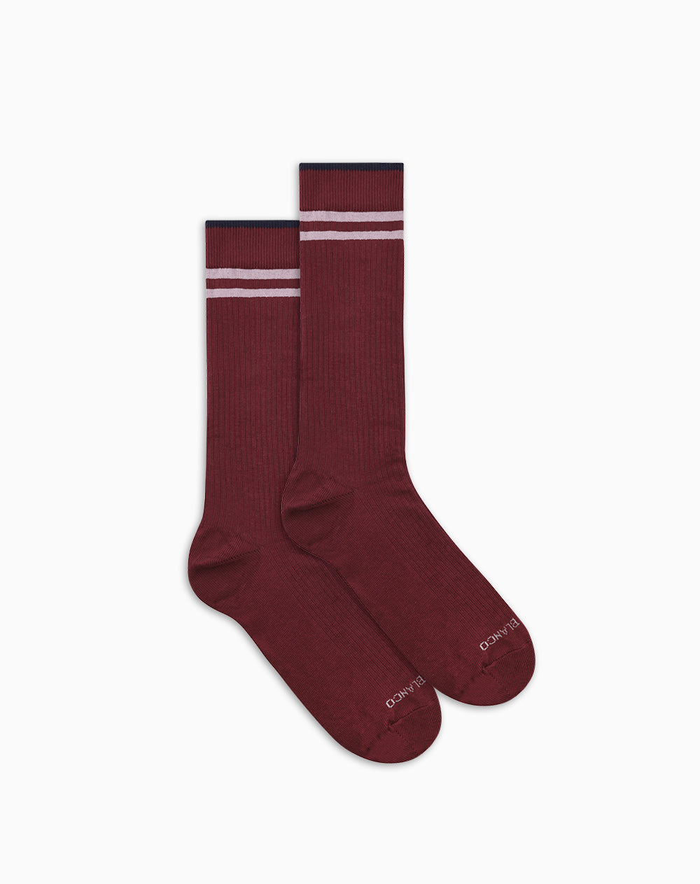 Medias hombres largas rojas