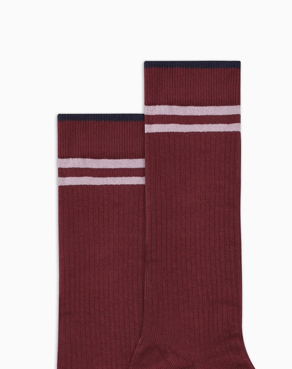 Medias hombres largas rojas