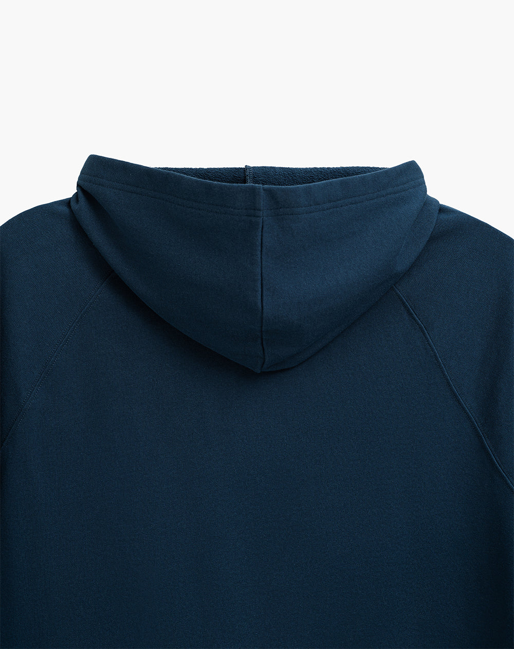 Chaleco regular con capucha azul hombre