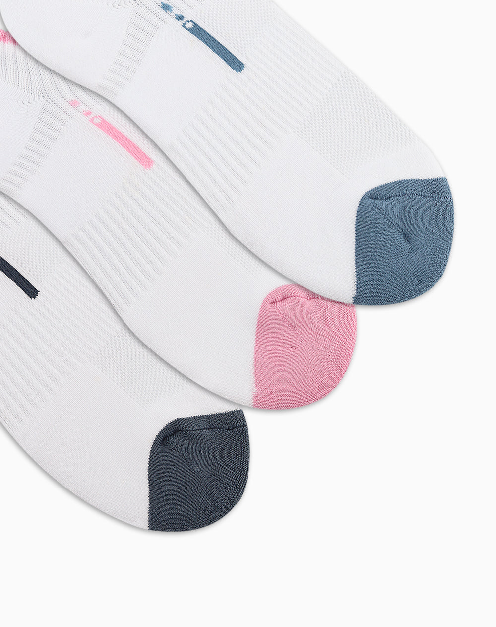 Medias deportivas mujer tobillera corta pack x3 surtido