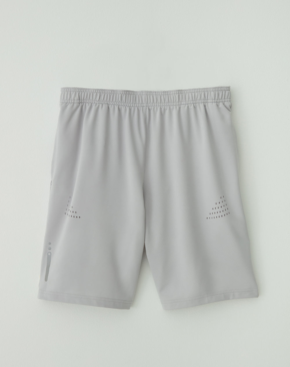 Pantaloneta deportiva control humedad gris para hombre