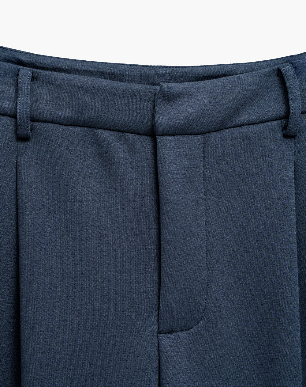 Jean wide leg tiro alto azul mujer