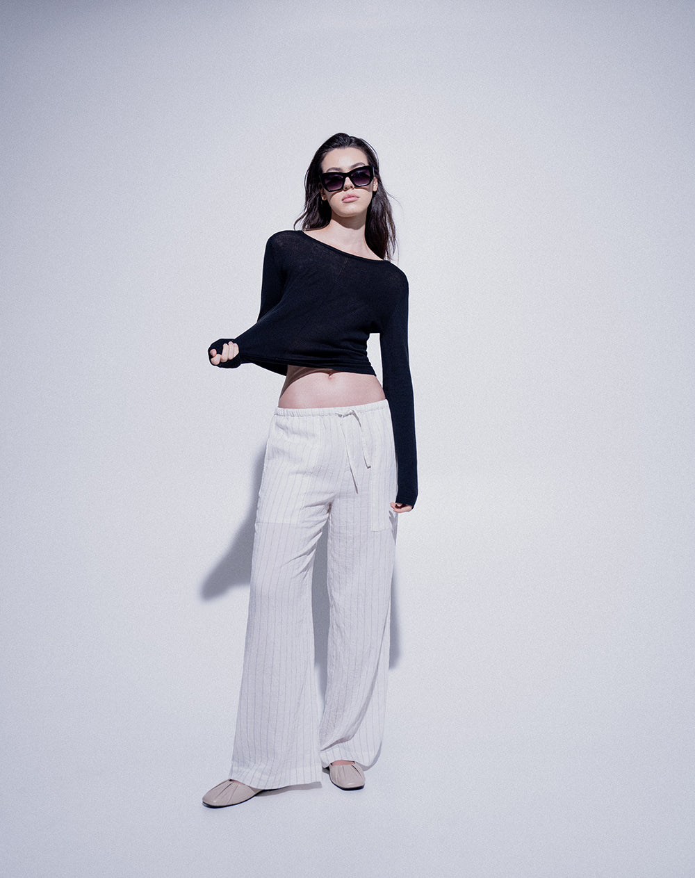 Buzo regular fit negro