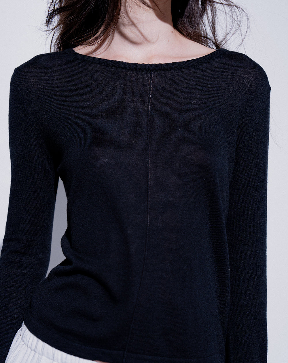 Buzo regular fit negro