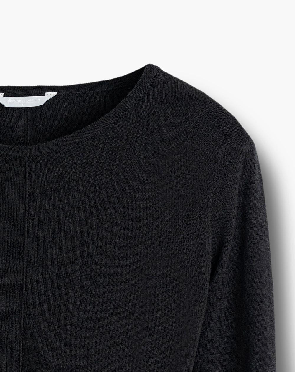 Buzo regular fit negro