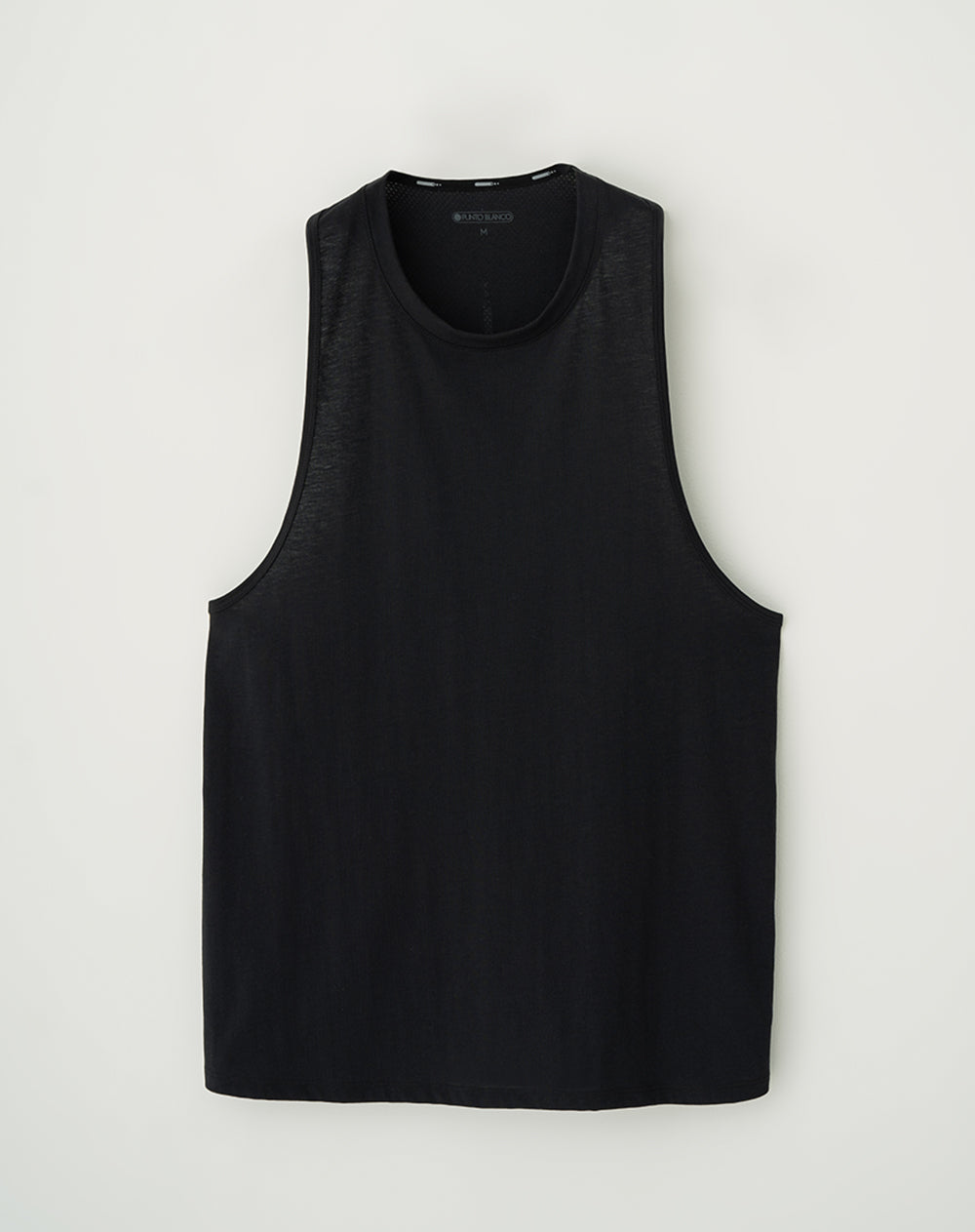 Camiseta regular fit negra