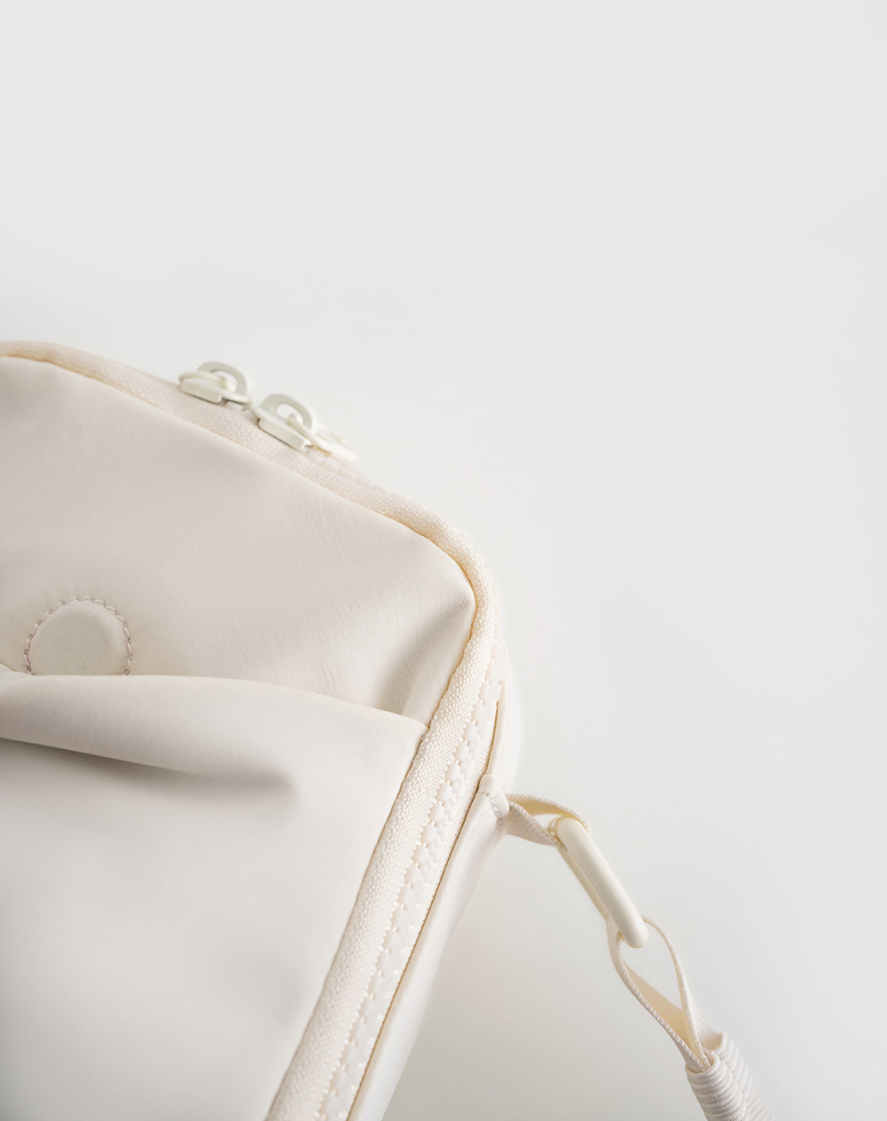 Bolso bandolero pequeño crudo