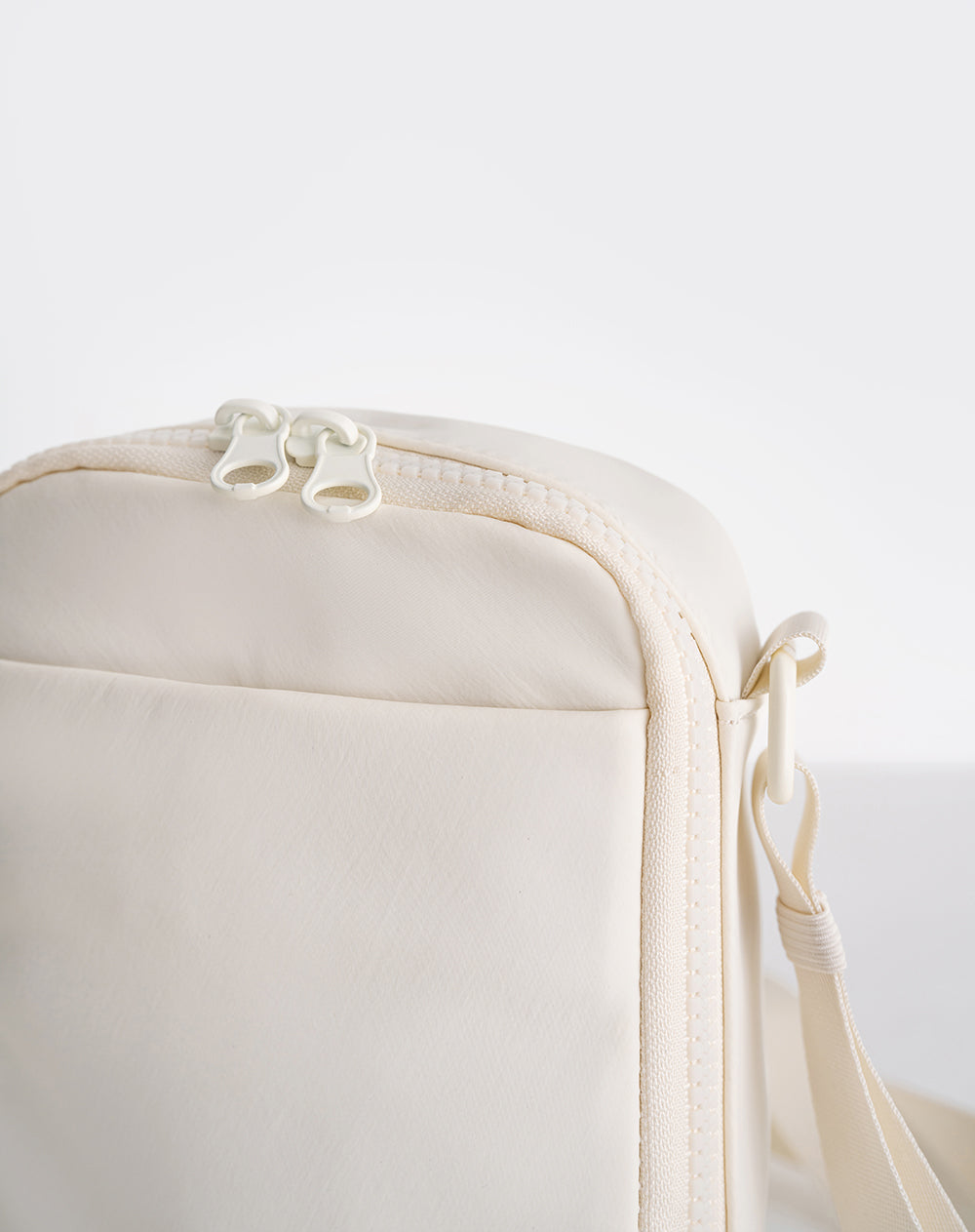 Bolso bandolero pequeño crudo