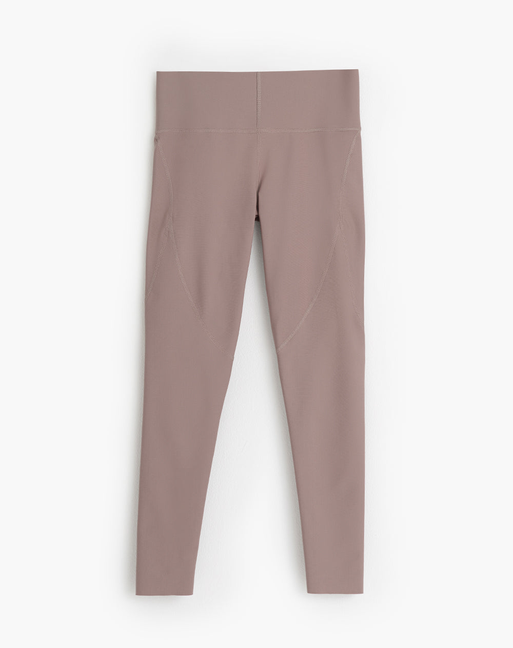 Legging deportivo control abdomen café mujer