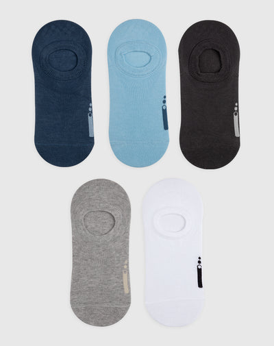 Medias para mujer tobilleras cortas en algodón pack x5unds surtidas
