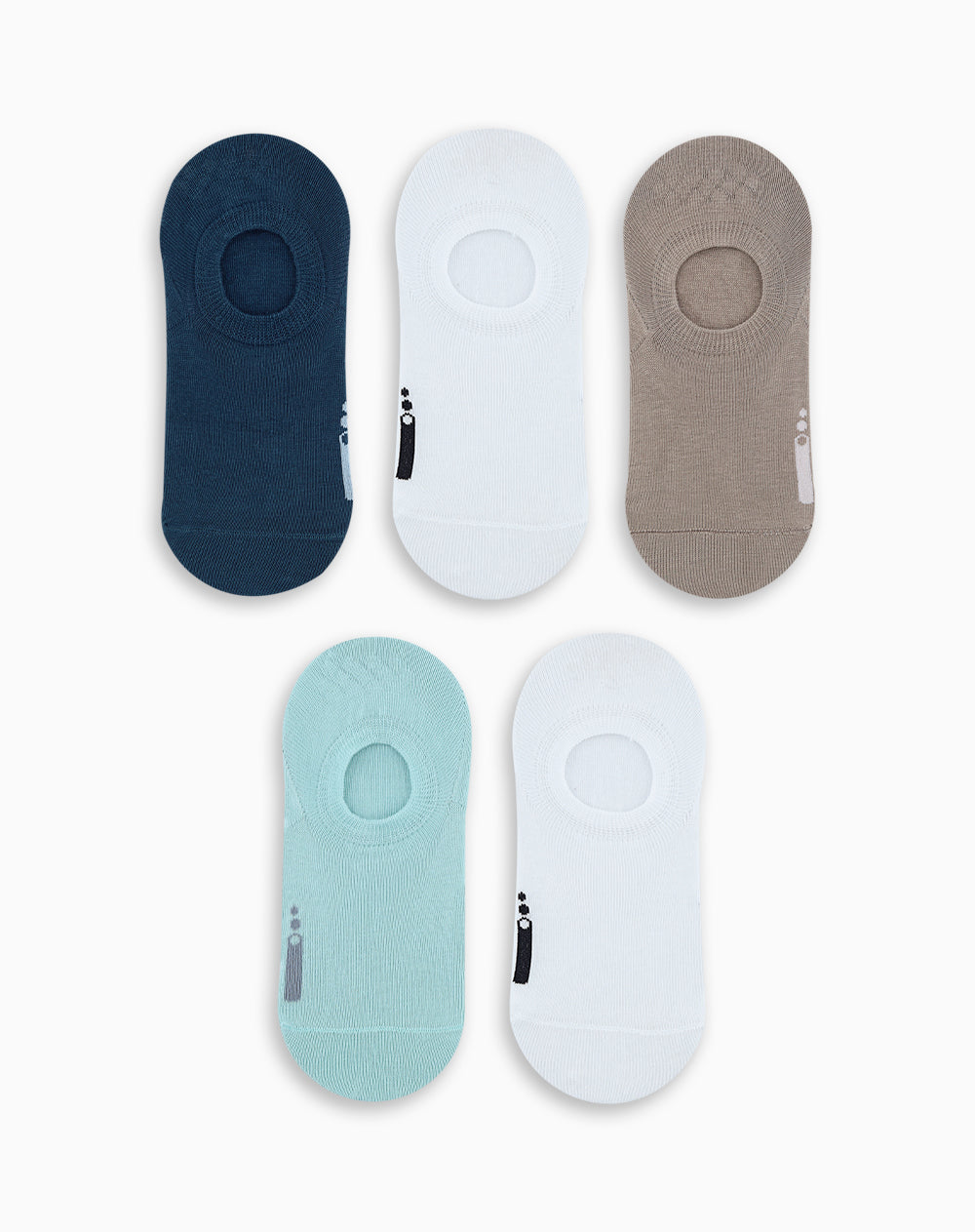 5 pares de medias baletas surtido
