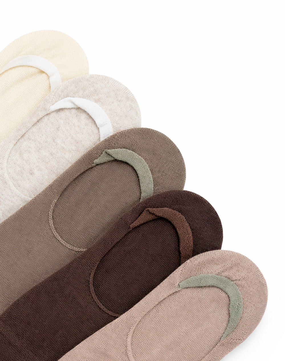 5 pares de medias baletas surtido