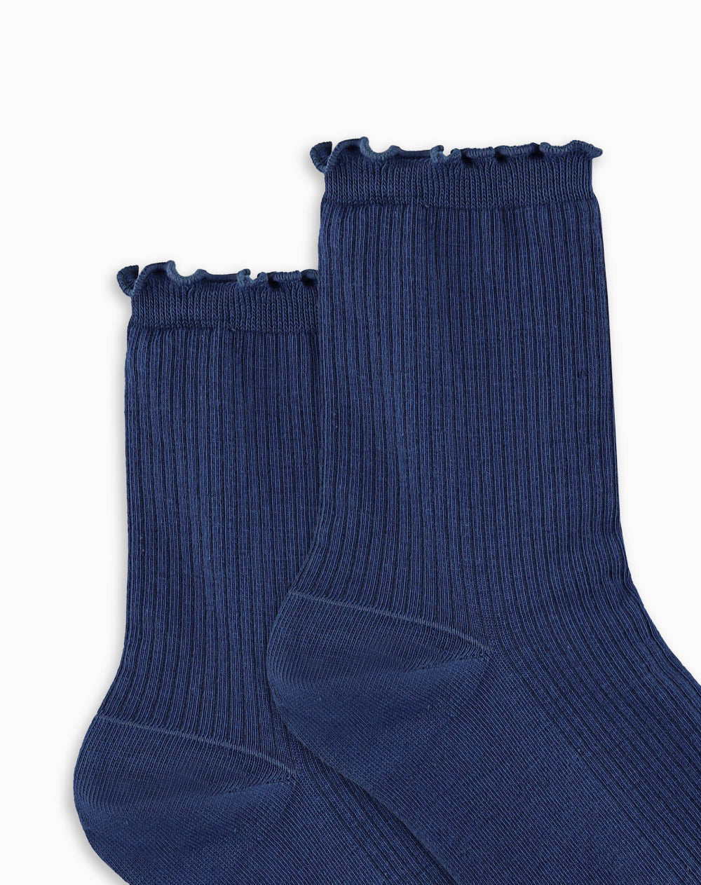 Medias mujer largas azules