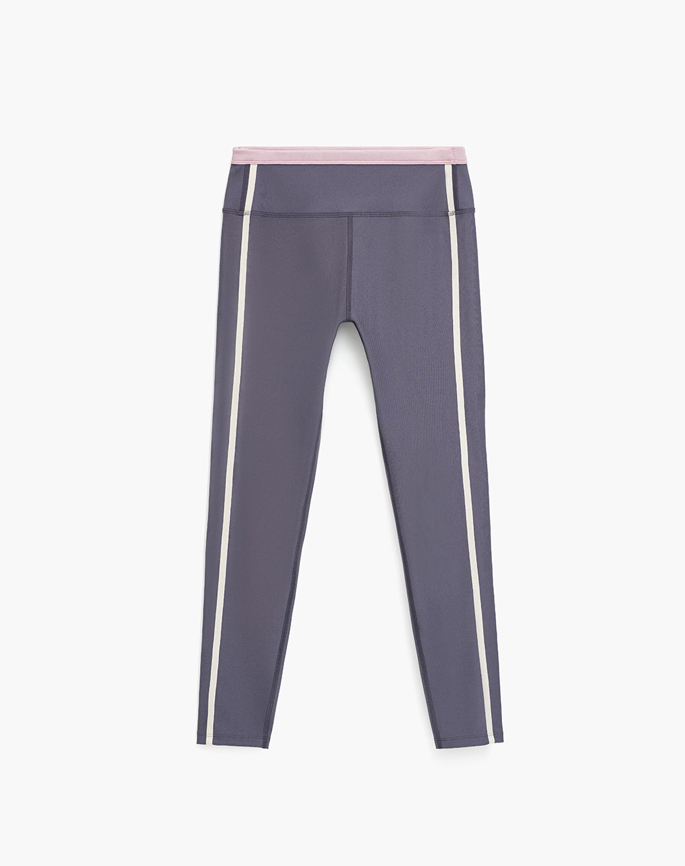 Legging deportivo tiro alto control humedad morado mujer