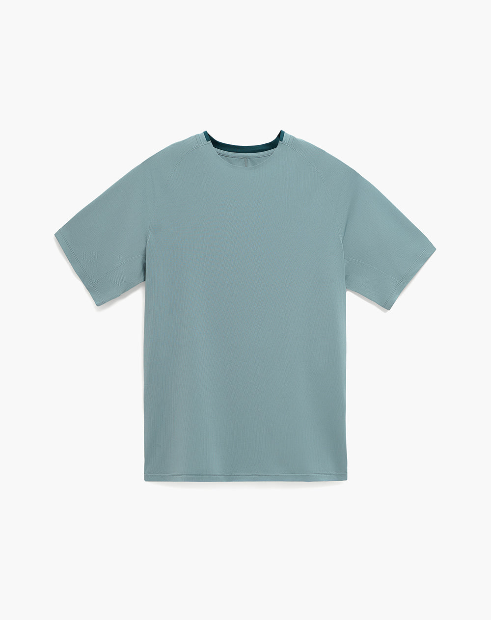 Camiseta control humedad verde hombre