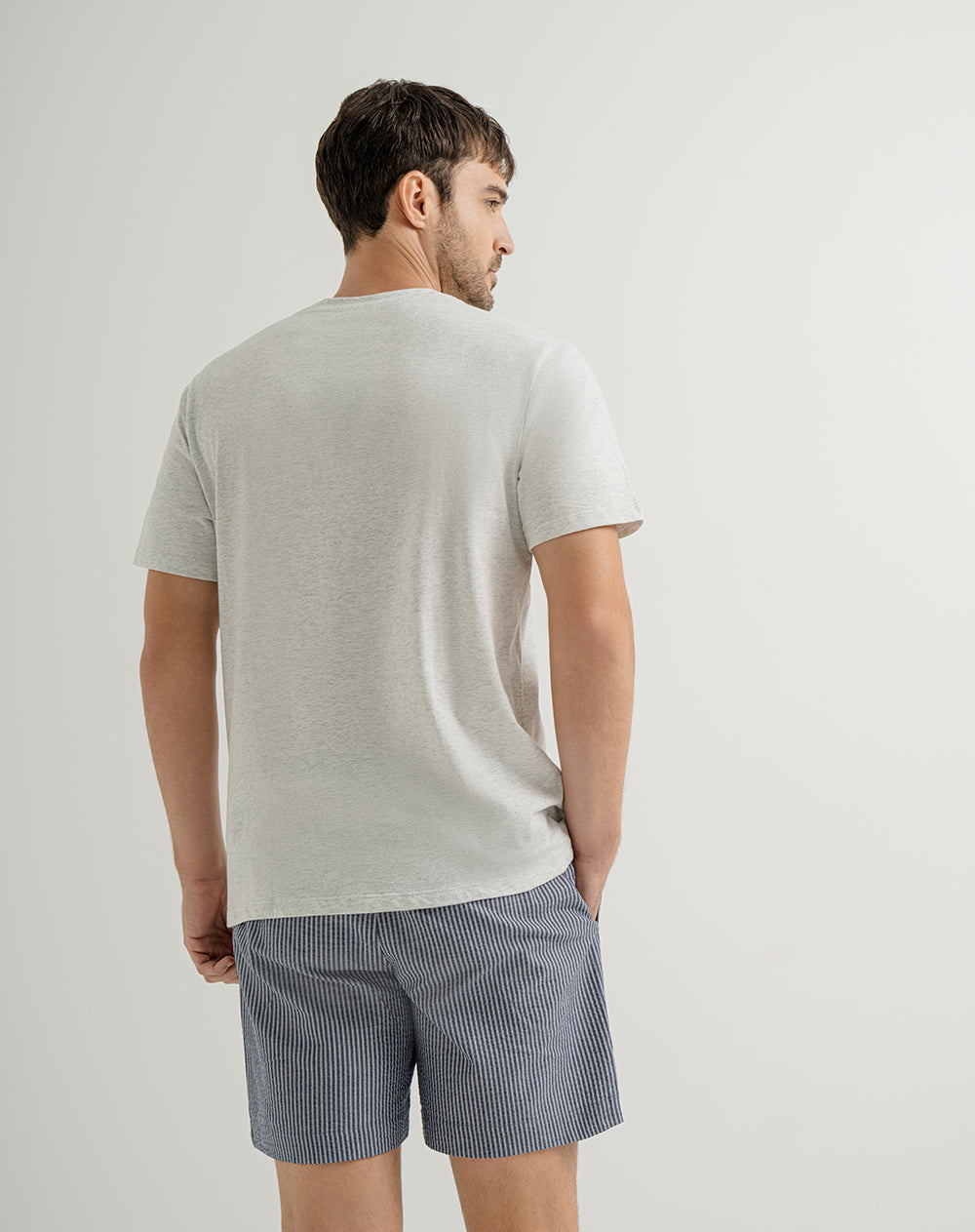 Pijama regular fit manga corta surtida