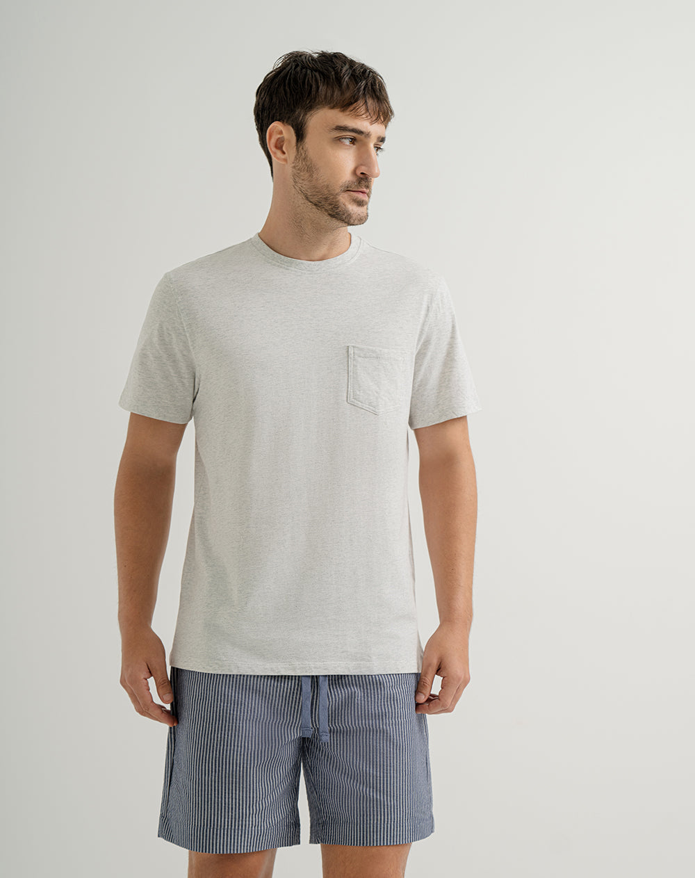 Pijama regular fit manga corta surtida