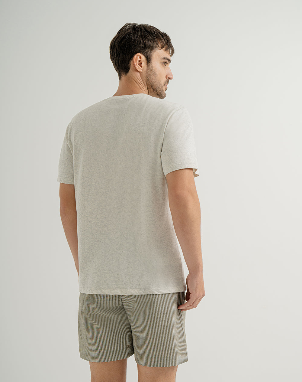 Pijama regular fit manga corta surtida