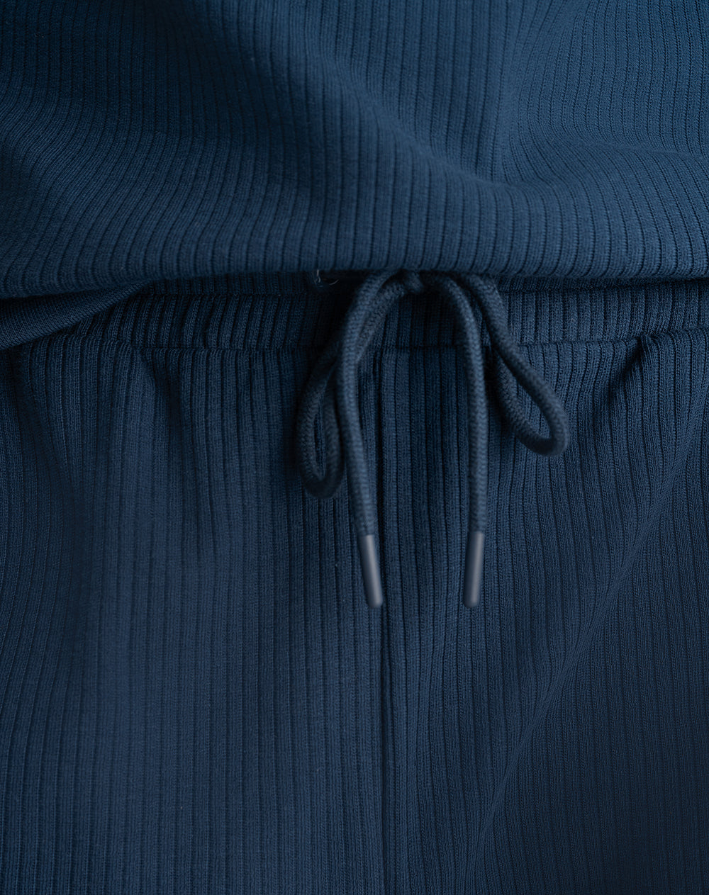 Bermuda regular fit algodón azul hombre