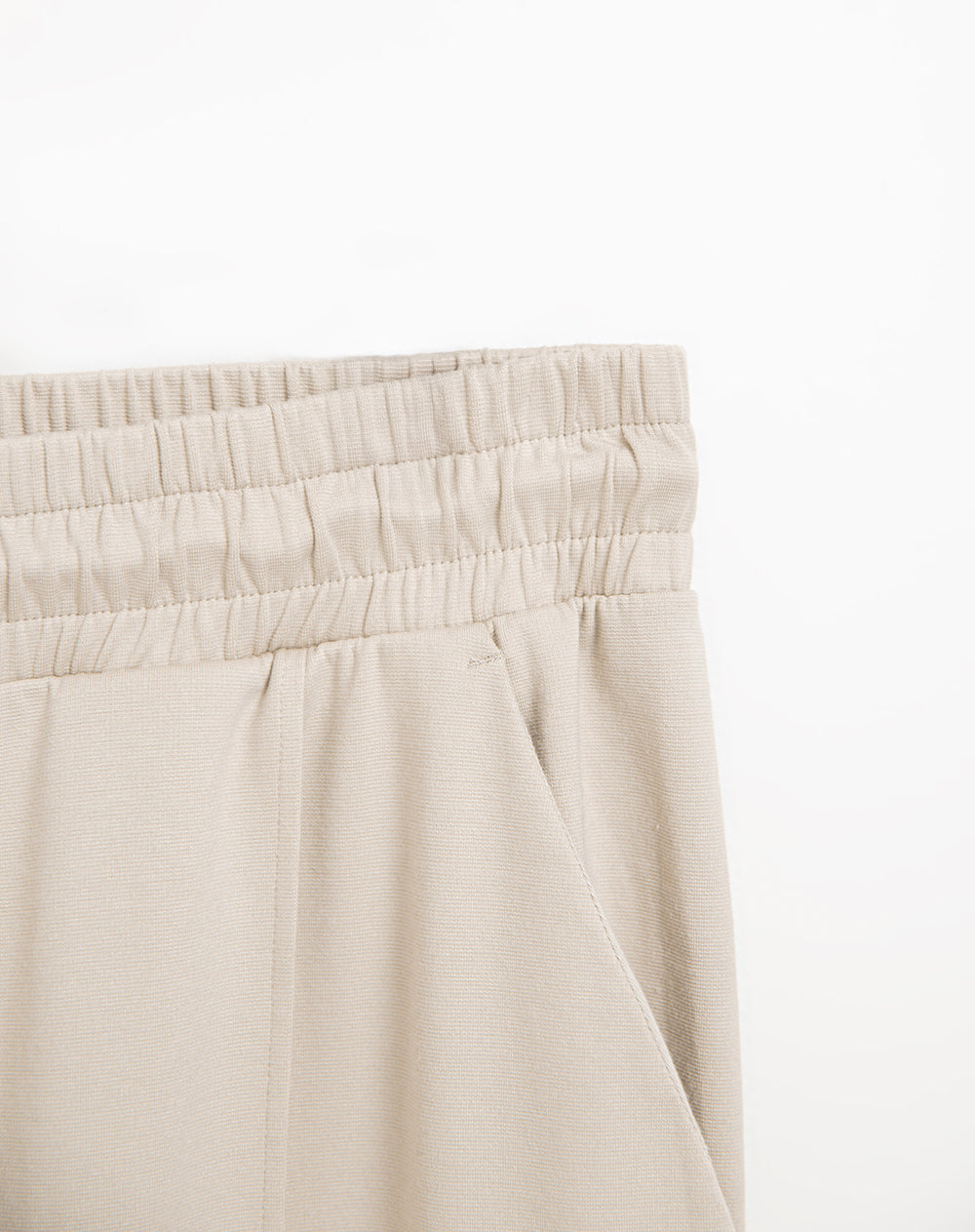 Jogger algodón sostenible semi ajustado gris para hombre