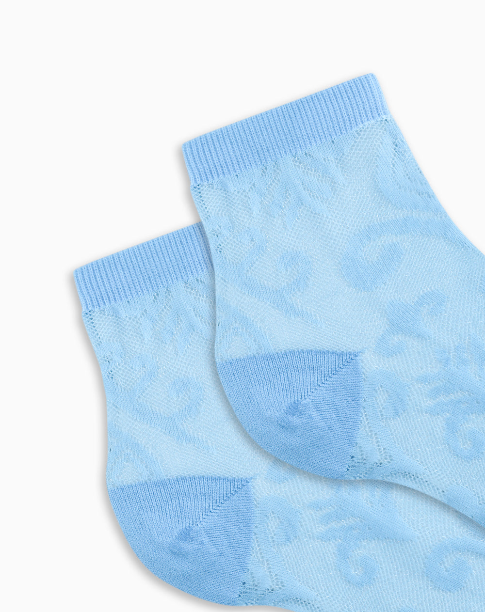 Medias cortas azules