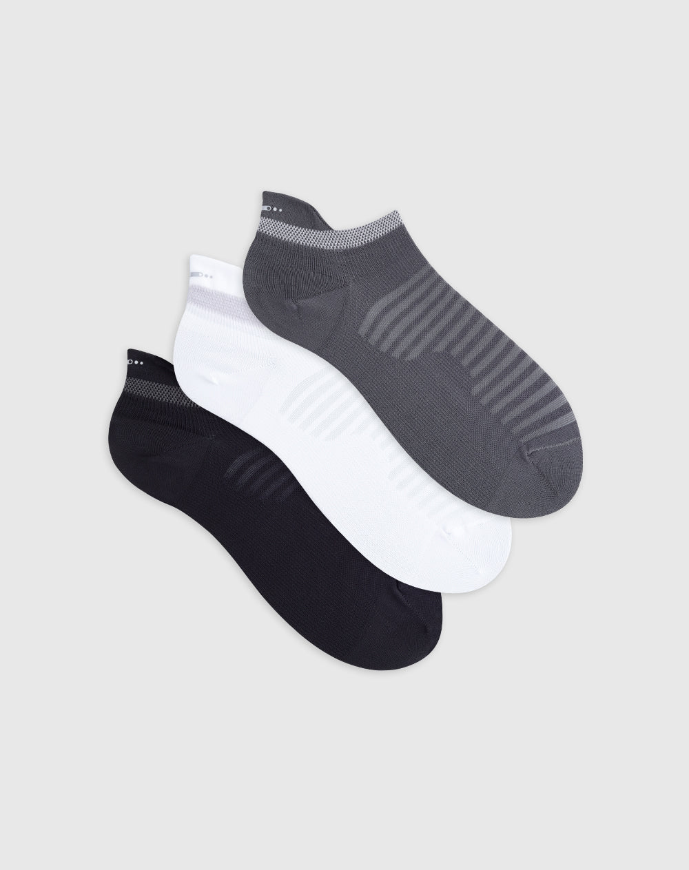 Medias deportivas para mujer tobilleras cortas pack x3unds surtidas