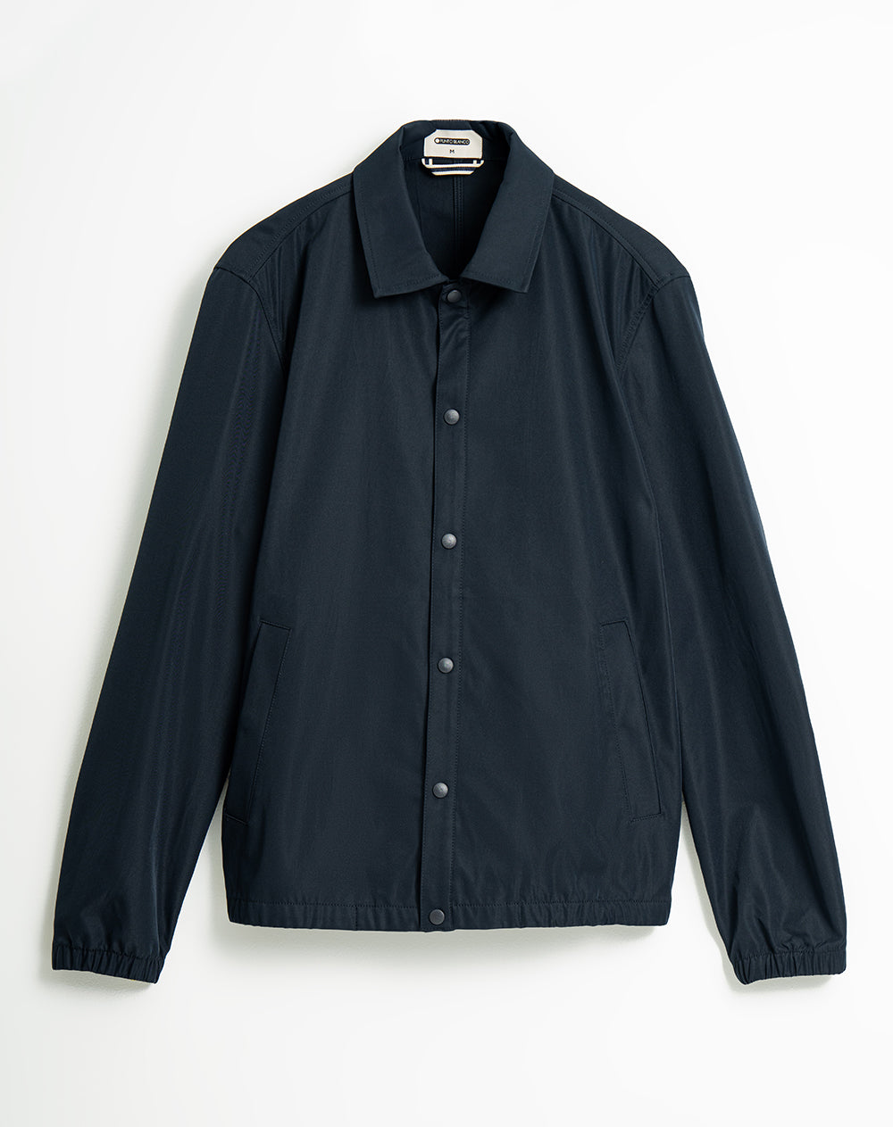 Chaqueta regular fit sin capucha azul