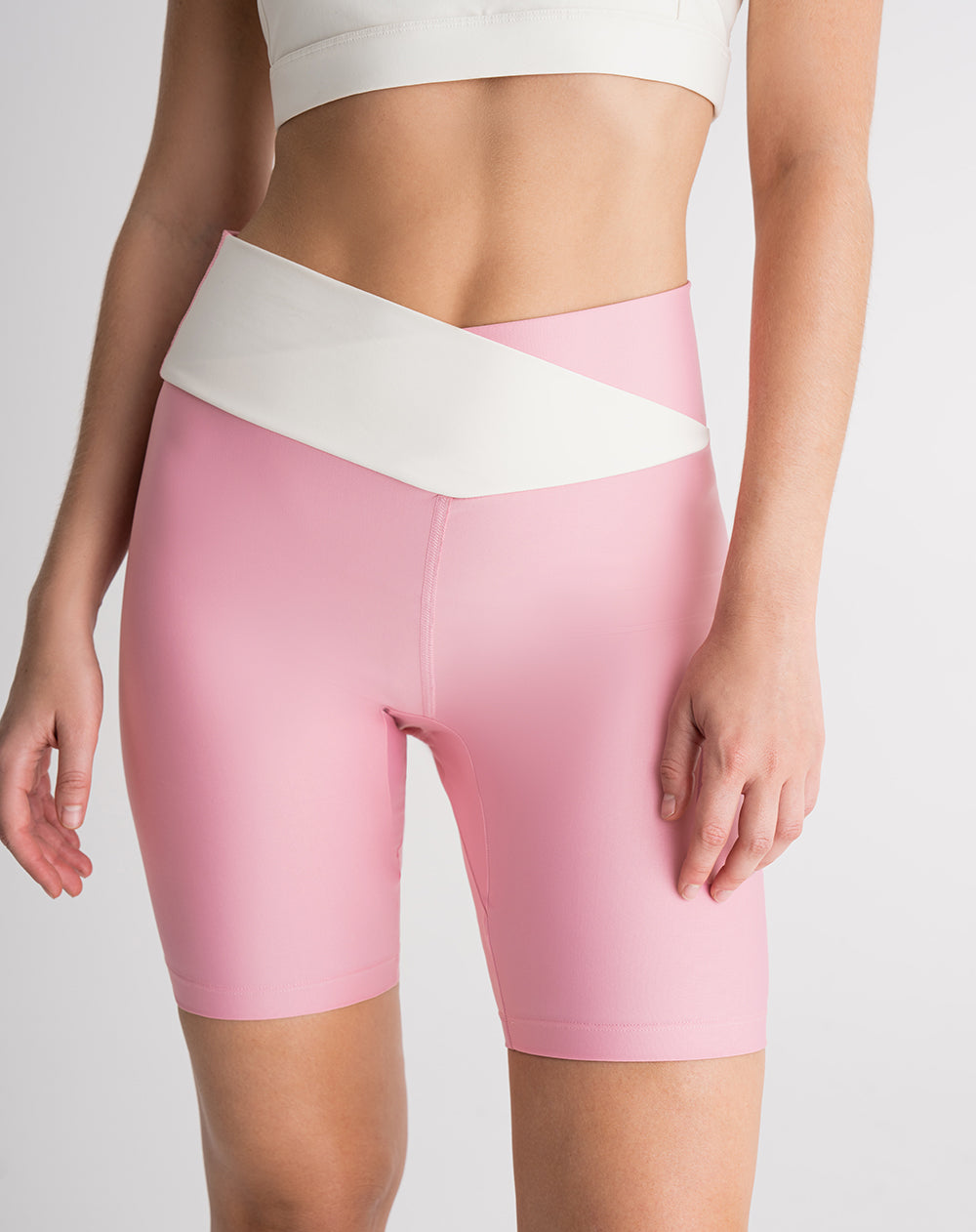 Biker deportivo control humedad rosado mujer