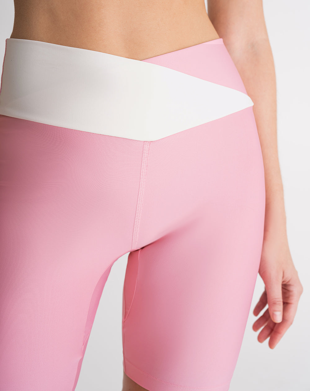Biker deportivo control humedad rosado mujer