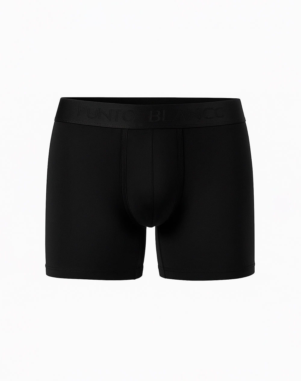 Bóxer deportivo medio microfibra negro