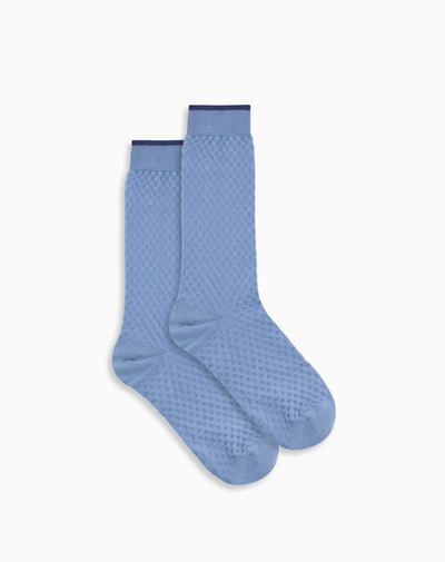 Medias hombre largas casuales azules