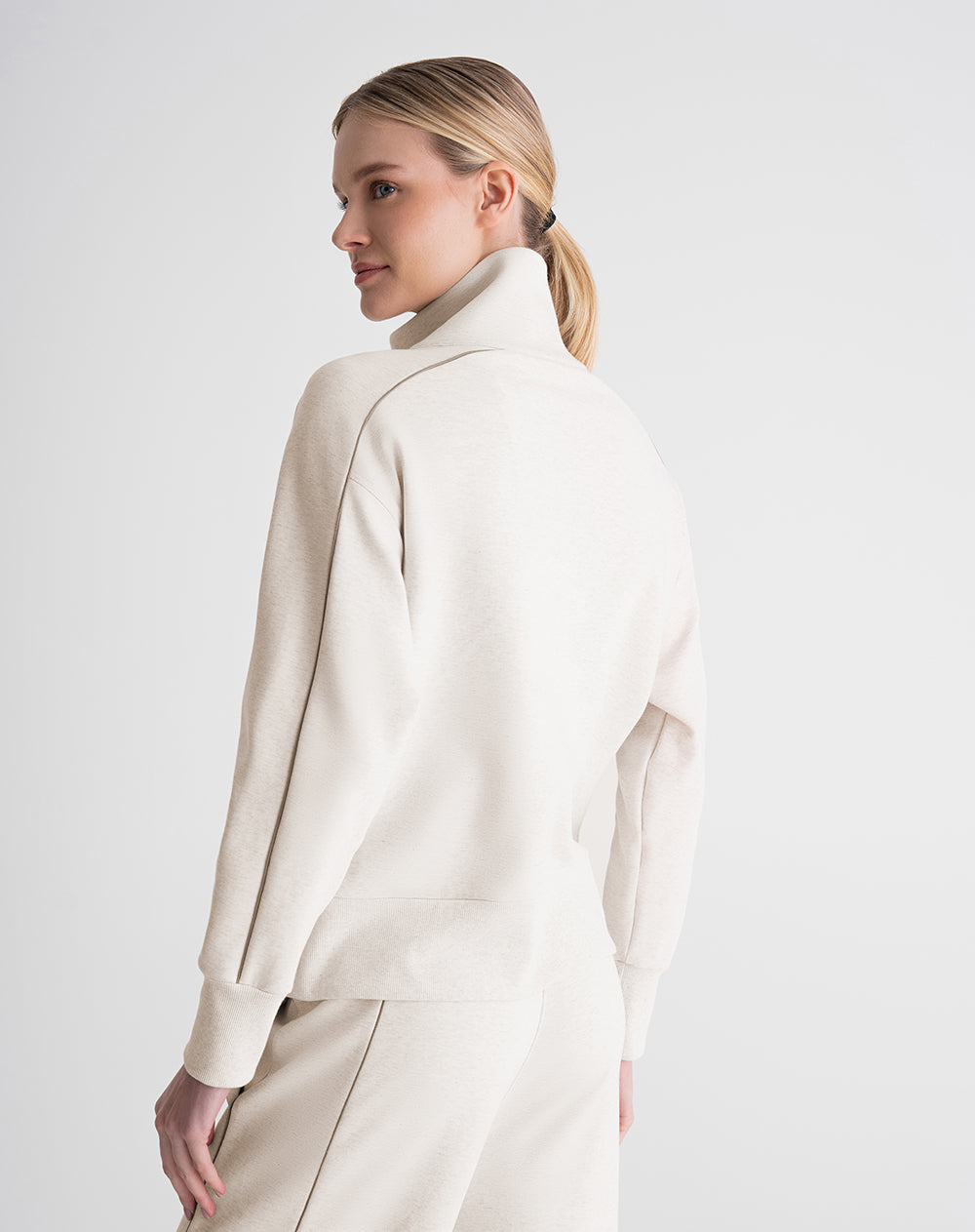 Chaqueta oversize habana mujer